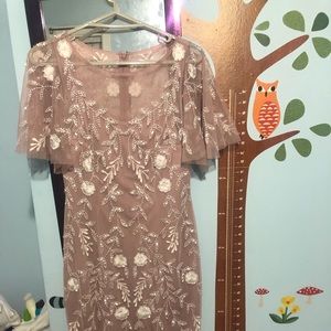 Adrianna Papell beaded dress